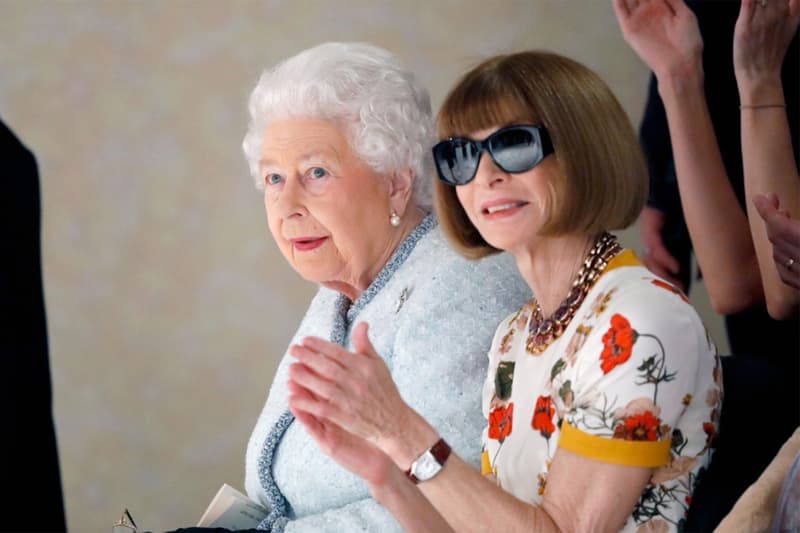 Anna Wintour Queen Elizabeth II