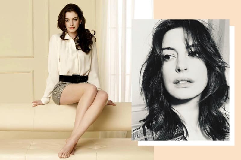 anne hathaway hair