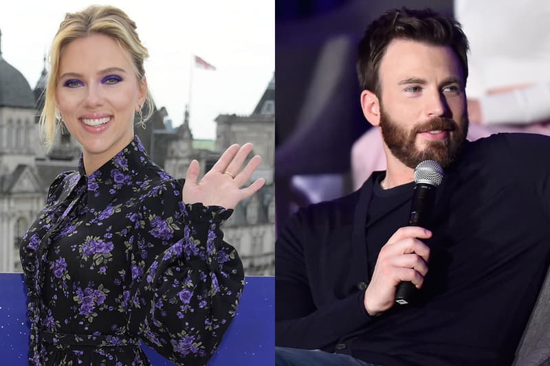 Game boy Chris Evans scarlett Johansson