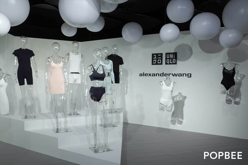 uniqlo alexander wang airism reveal taipei detail second