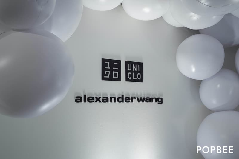 uniqlo alexander wang airism reveal taipei detail second