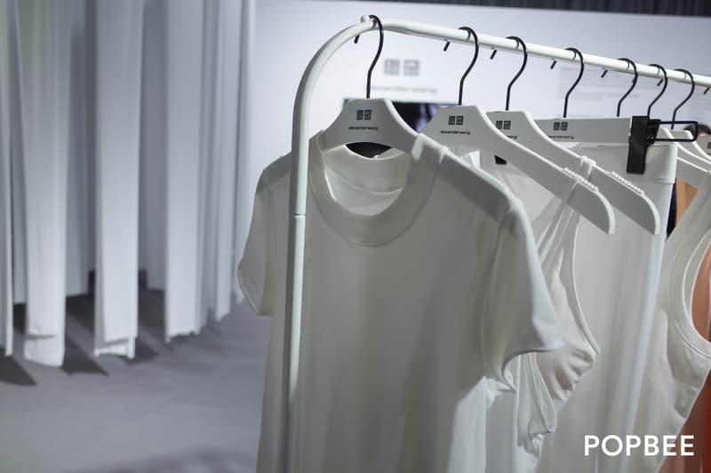 uniqlo alexander wang airism reveal taipei detail second