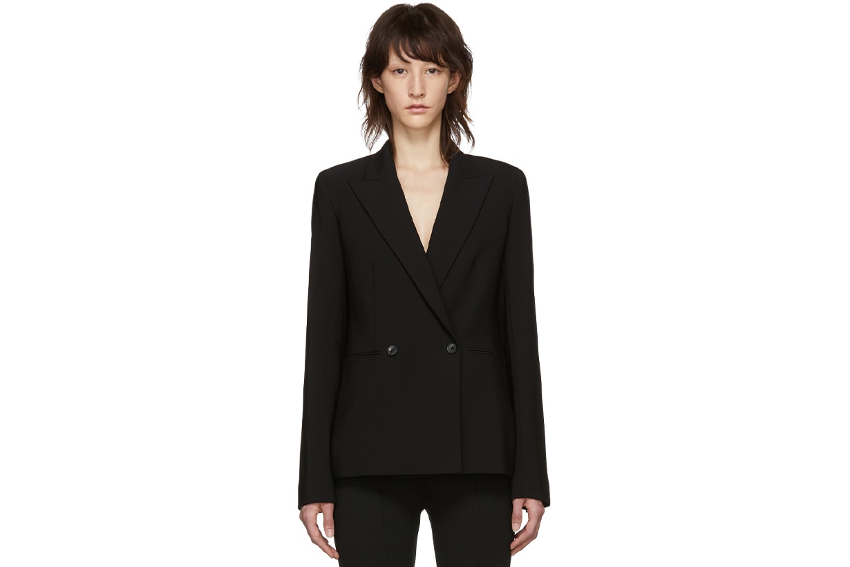 The Row Black Lione Blazer