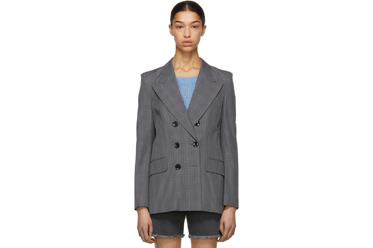 Isabel Marant Etoile Grey Iliane Blazer