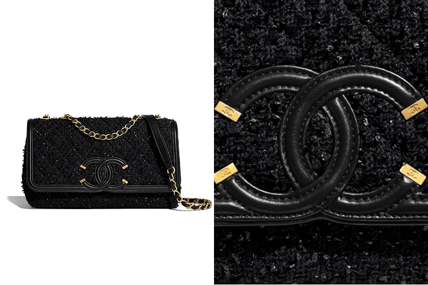 Chanel-CC-Filigree-flap-bag-black