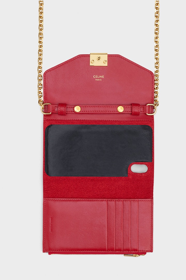 celine-c-bag-iphone-case red