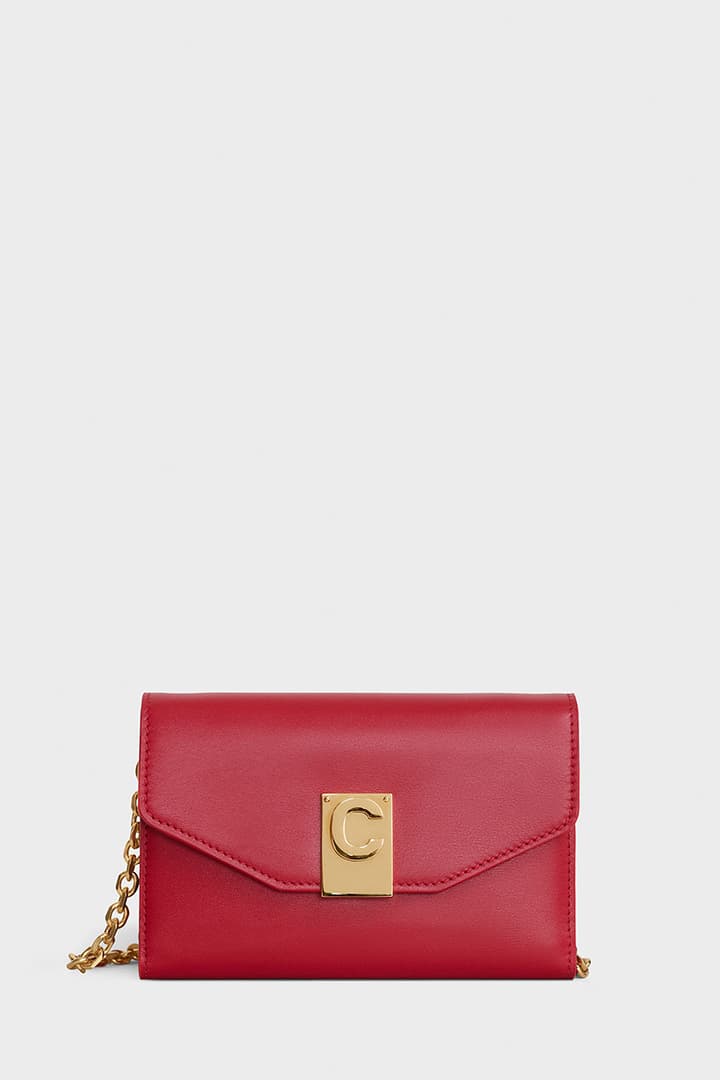 celine-c-bag-iphone-case red