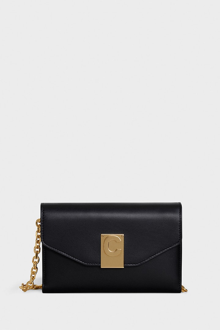 celine-c-bag-iphone-case black