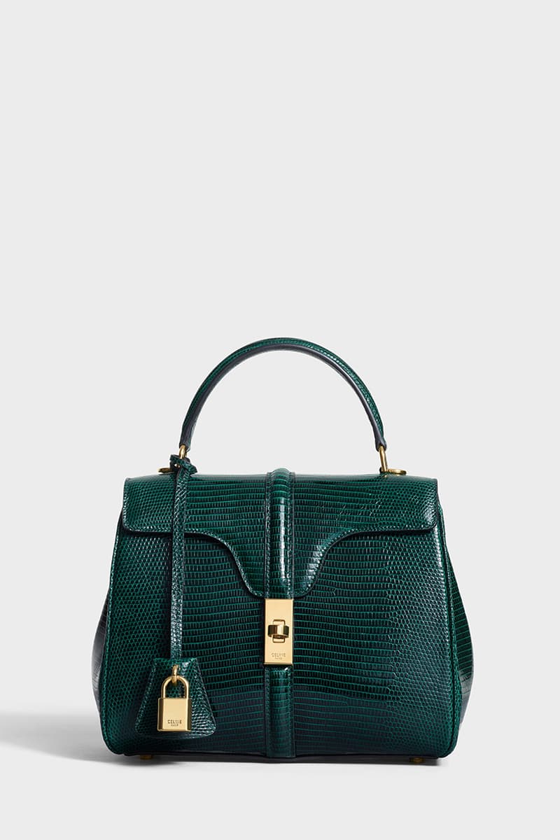 CELINE SPRING 19-AMAZONE SMALL 16 BAG IN LIZARD-