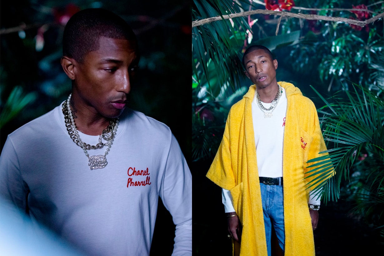 chanel pharrell williams capsule collection lookbook all items