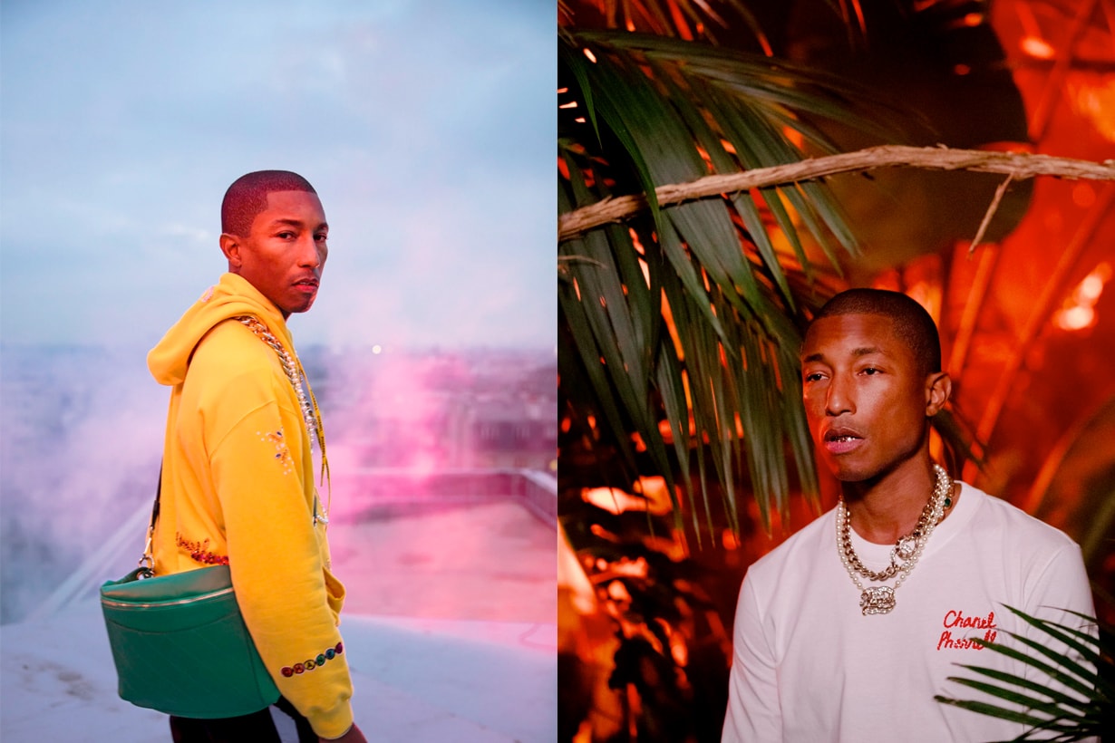 chanel pharrell williams capsule collection lookbook all items