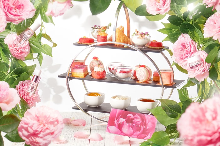 浪漫的 Tea Time 時光！Chantecaille 與香港洲際酒店推出粉紅玫瑰下午茶
