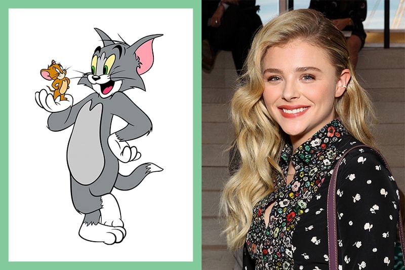 Chloë Moretz tom and jerry live action movie