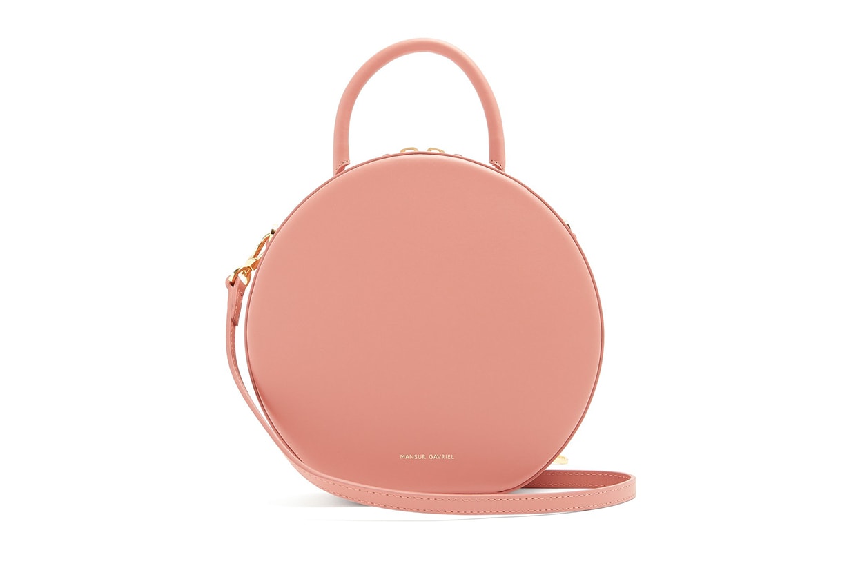 Mansur Gavriel Circle Leather Cross-Body Bag