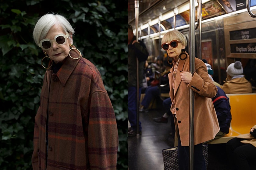 fashion blogger 64 years old Accidental Icon Lyn Slater