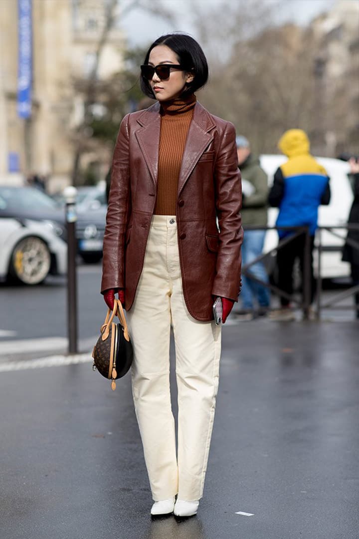 Beige Jeans Street Style