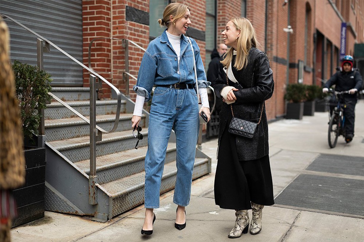 Denim Jumpsuit Street Style