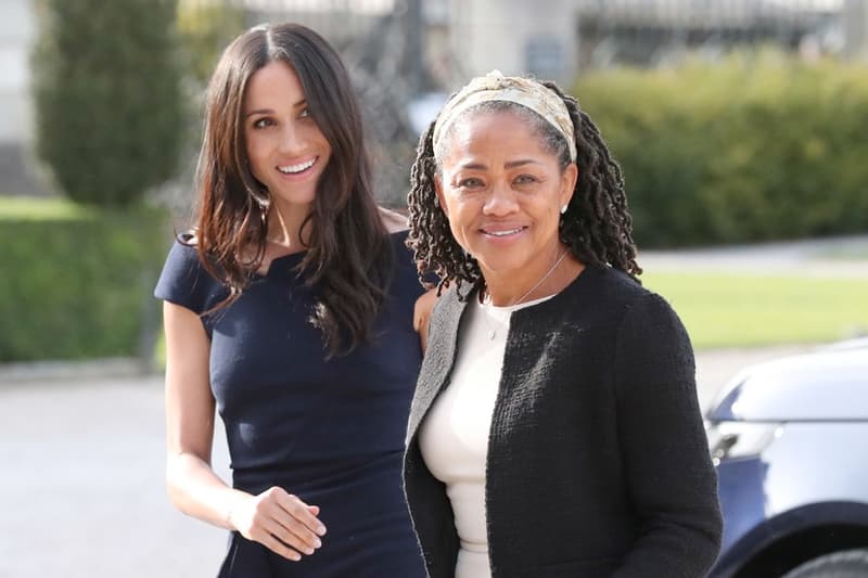 meghan markle royal baby Doria Ragland arrived