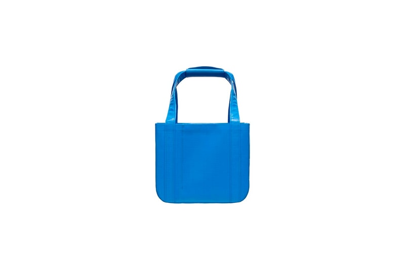 chacoli blue sheet tote bag at Dover Street Market