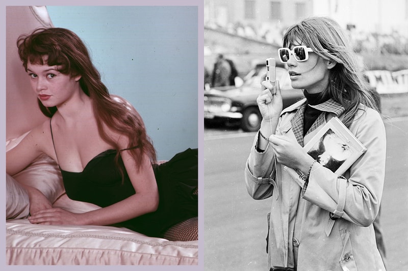 Brigitte Bardot Françoise Hardy French Style