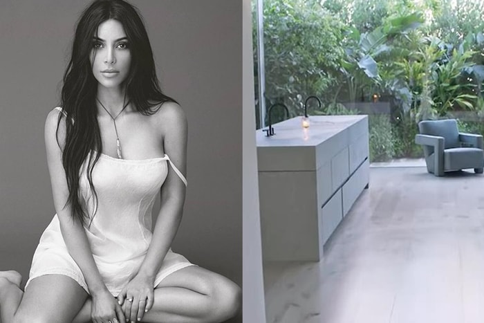 關於 Kim Kardashian 最新豪宅，約 1,700,000 個網友最好奇：「為什麼洗手台是平的？」