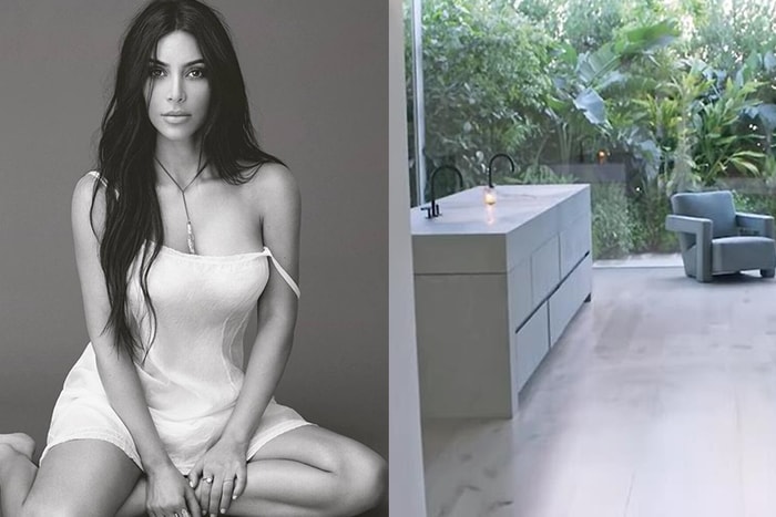 關於 Kim Kardashian 最新豪宅,約 1,700,000 個網友最好奇:「為什麼洗手台是平的?」