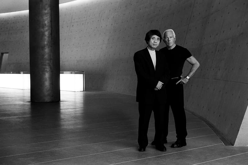 Giorgio Armani and Tadao Ando