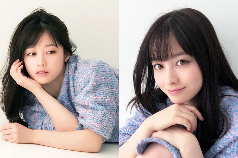 Hashimoto Kanna AR Magazine Cover sexy style J Pop Japanese idols celebrities singers
