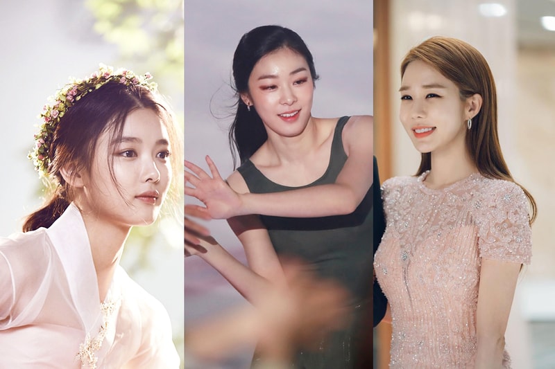 IU Lee Ji Eun Yoo In Na Kim Yuna Kim Yoo Jung Park Bo Young Korean netizens voting ideal celebrities singers actresses ice skiing athlete idols