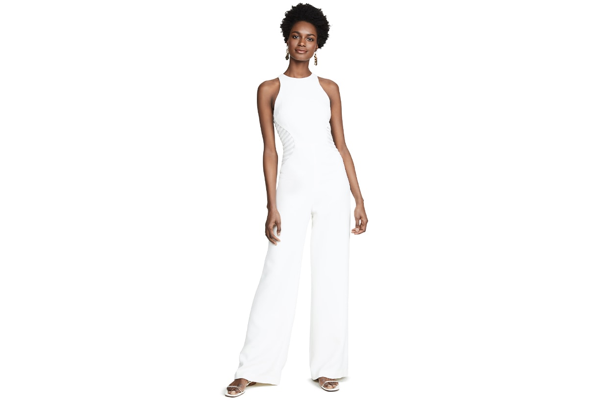 halston heritage jumpsuit