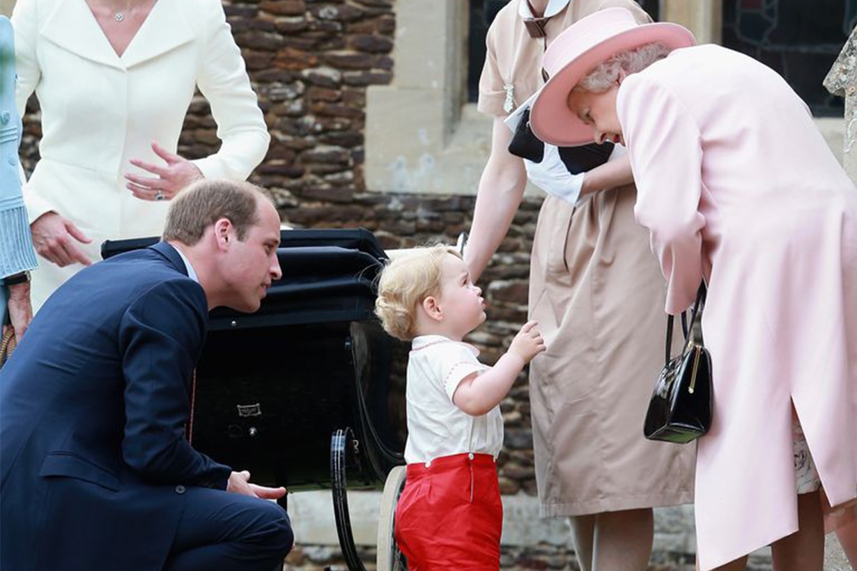 Queen Elizabeth II Prince George