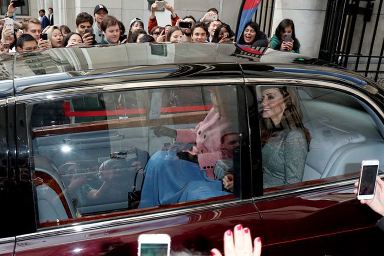 Kate Middleton Queen Elizabeth Car Blanket