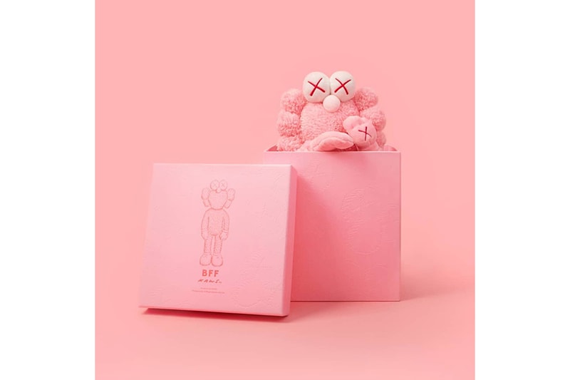 KAWS-BFF-DOLL-PINK