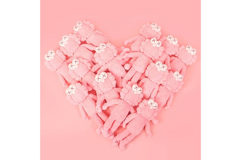 KAWS-BFF-DOLL-PINK