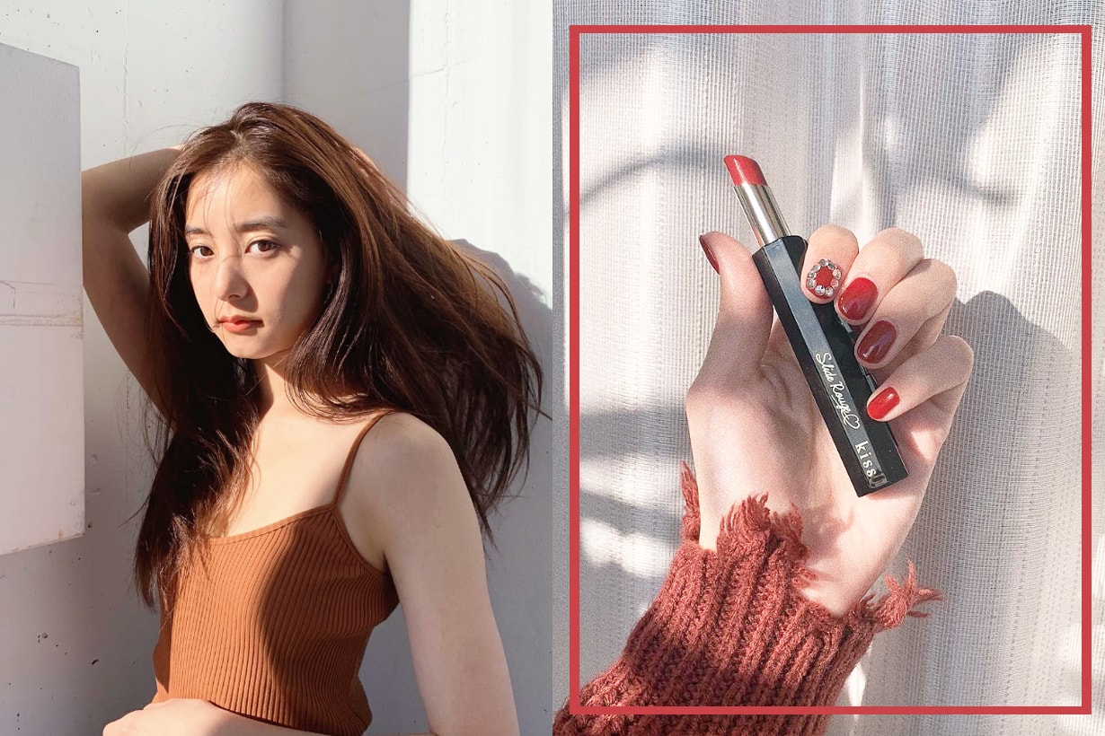 Kiss Cosmetics Lipsticks with one hand 3 second Japanese Makeup Cosmetics lipsticks trend