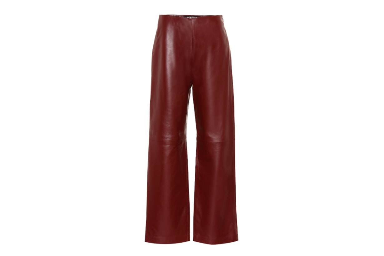 Jacquemus La Pantalon Jalad leather pants