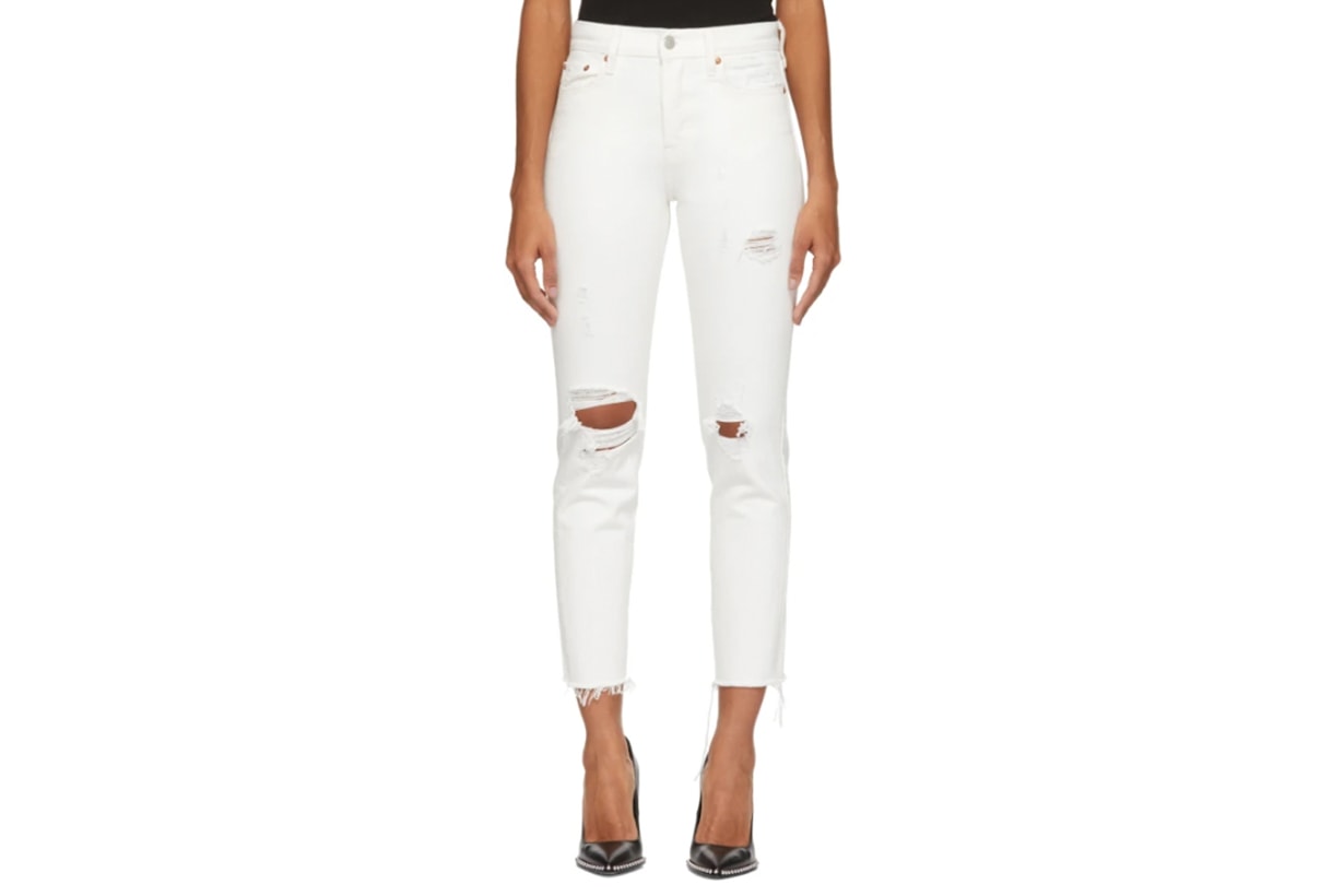 Levi's White Wedgie Icon Fit Jeans