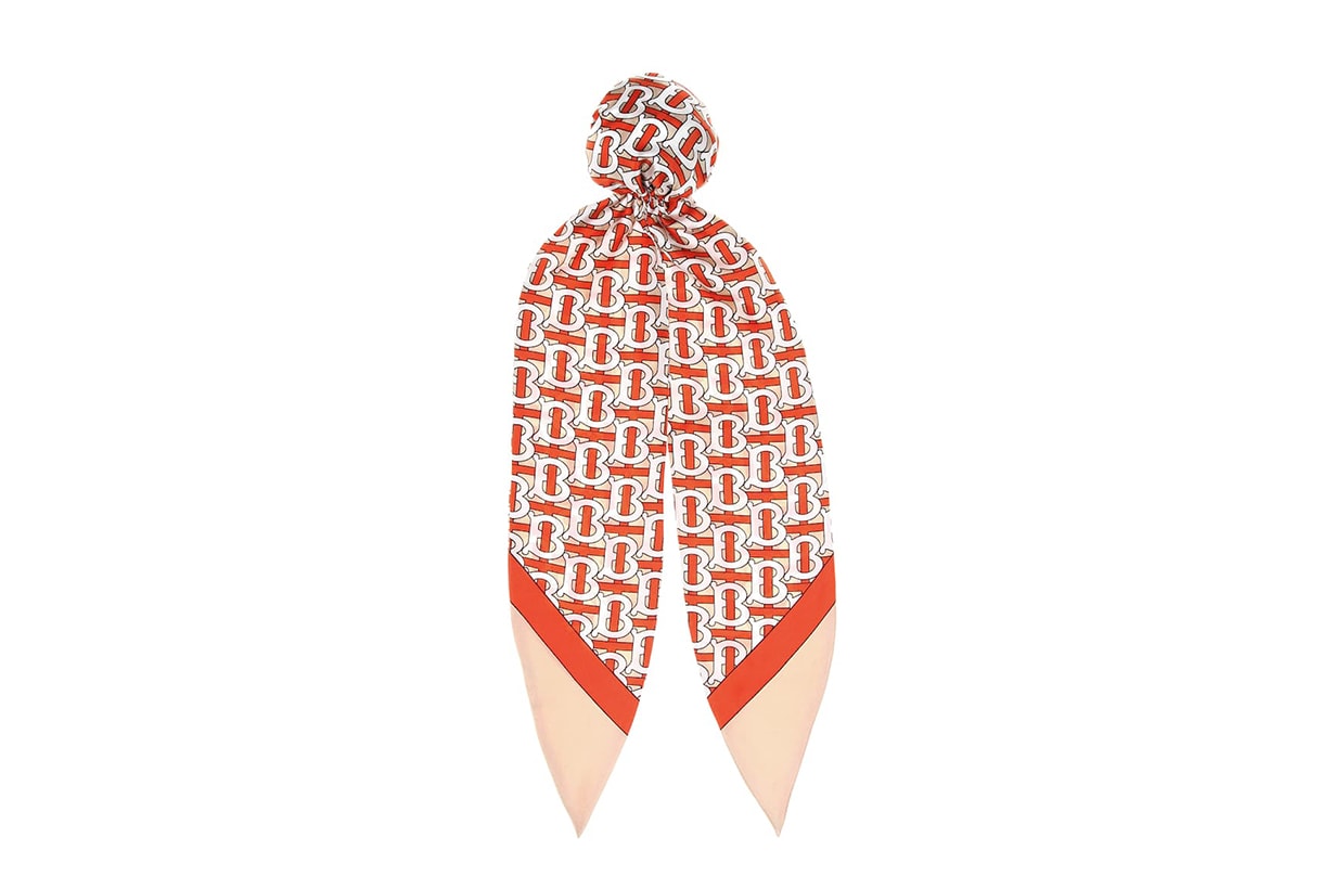 Logo Silk-Twill Hair Scarf