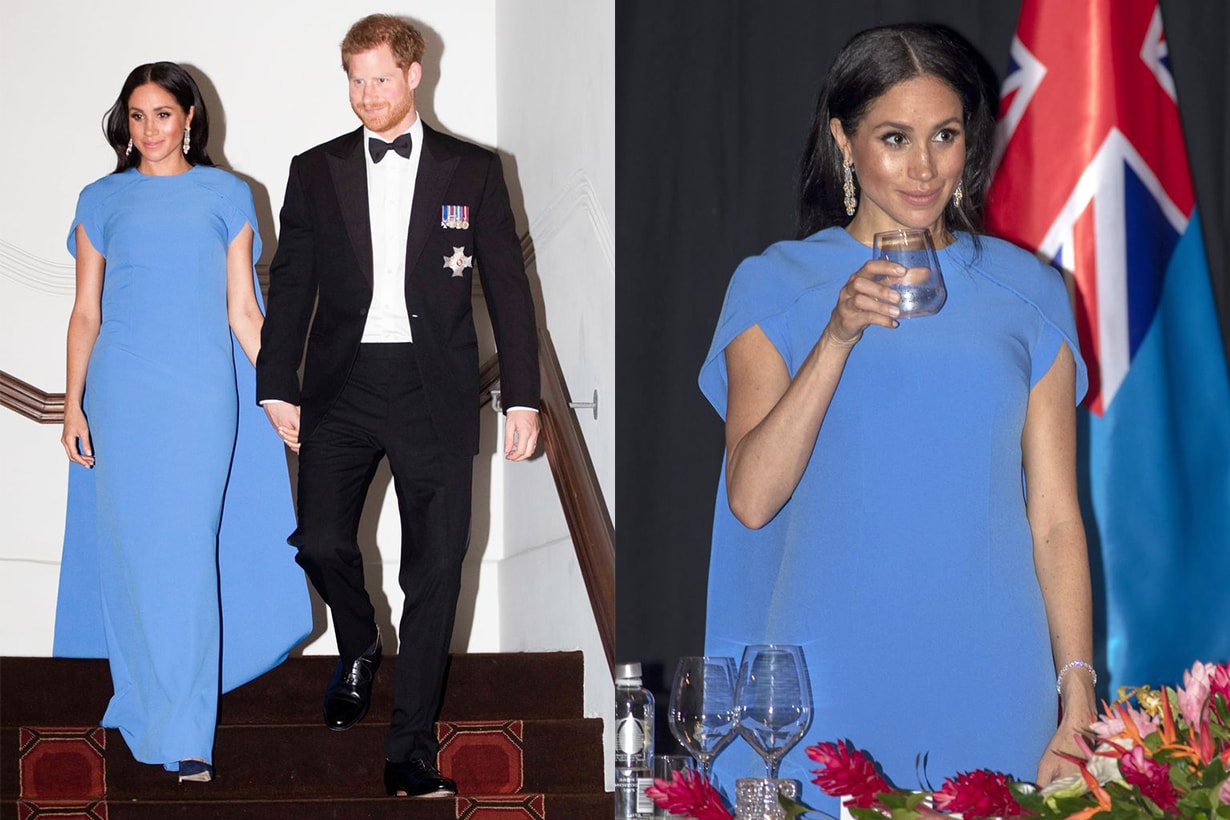 Meghan Markle Prince Harry Fiji Dinner