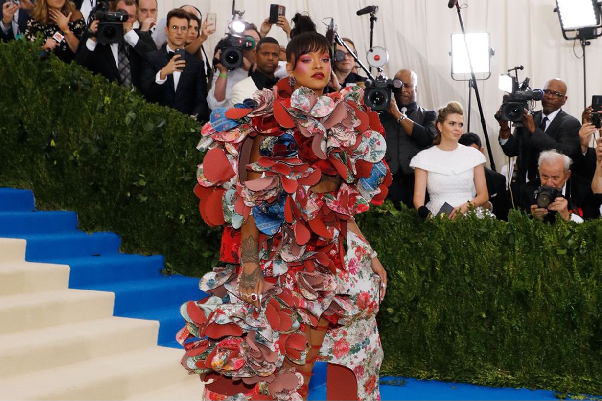 Rihanna Met Gala Red Carpet
