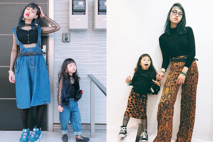 「型」是會遺傳的,日系潮媽母女裝 IG 爆紅!