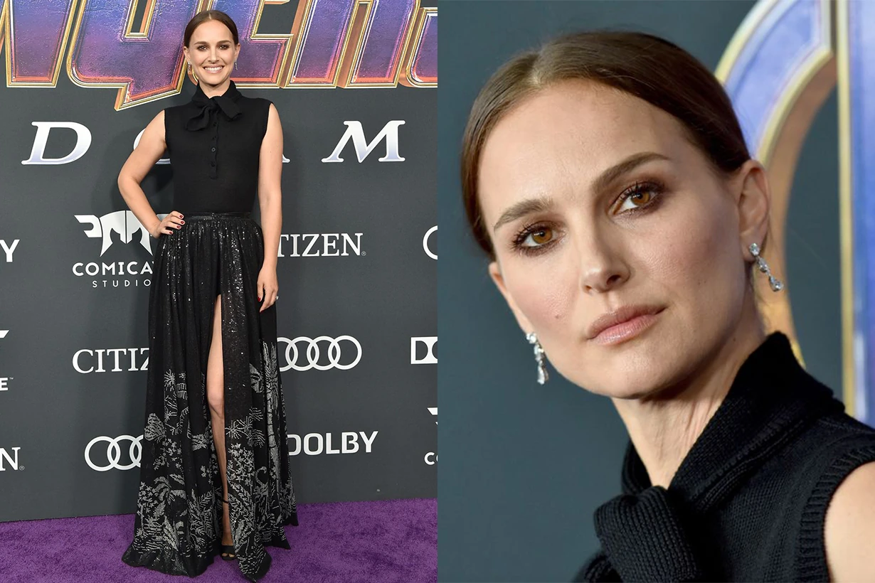 natalie portman end game premiere