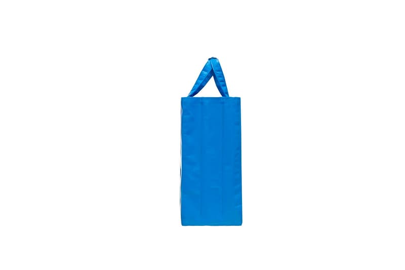 chacoli blue sheet tote bag at Dover Street Market