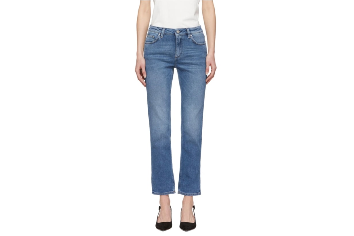 Totême Blue Straight Jeans