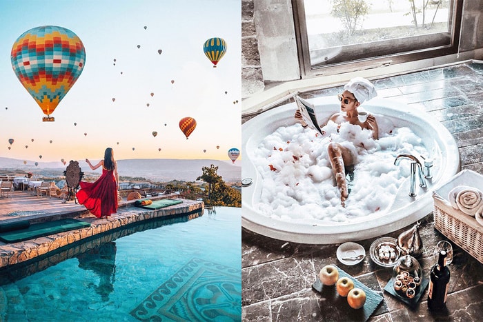 一起床就看到熱氣球滿佈天空！土耳其的這間洞穴酒店被譽為「人生中必去」！