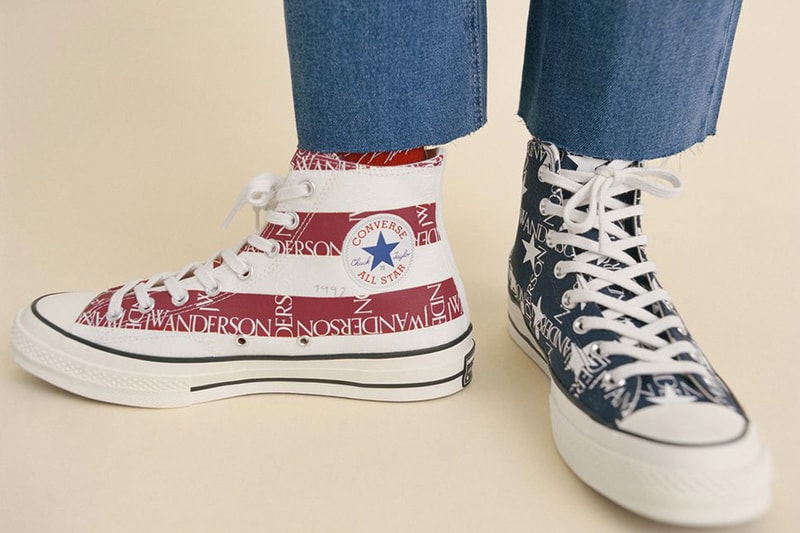 Converse x JW Anderson Run Star Hike Archive Grid Chuck 70