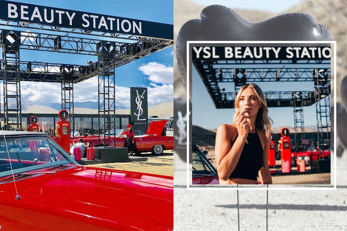 只賣化妝品的加油站!YSL Beauty 在沙漠荒土開設期間限定店成打卡熱點