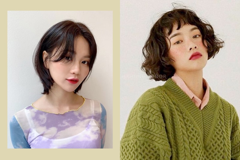 korean girl short hairstyle inspiration summer chahong salon
