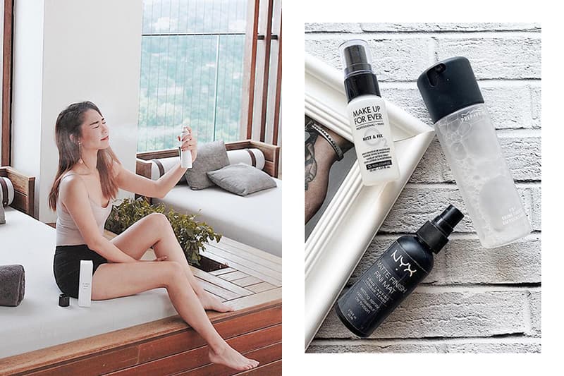 Summer Makeup Fixing spray Mist 5 Makeup Tips skills