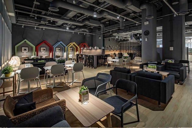 ikea new store open Xindian IKEA cafe